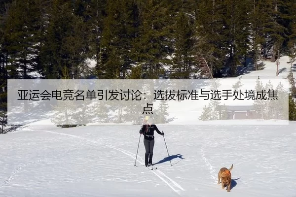亚运会电竞名单引发讨论：选拔标准与选手处境成焦点